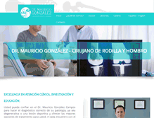 Tablet Screenshot of ortopediacancun.com